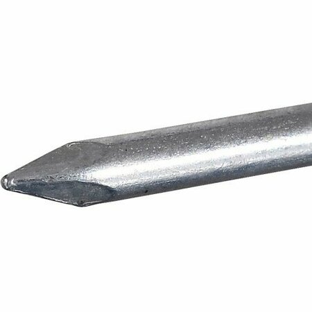 Hillman Roofing Nail, 1-1/4 in L, 3D, Steel, Electro Galvanized Finish, 11 ga 461698